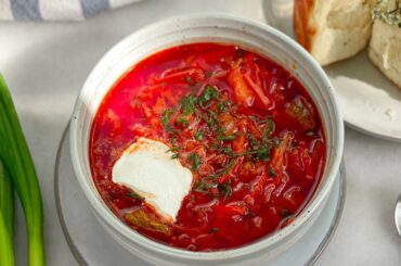 Borscht Recipe with Wine