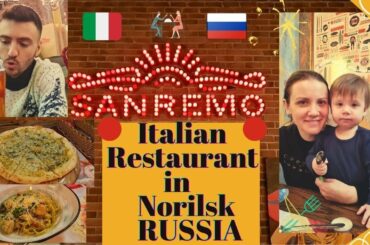 In this episode Artyom, Elena and Andrei eat Italian food in Sanremo-Norilsk, Italian Episode.