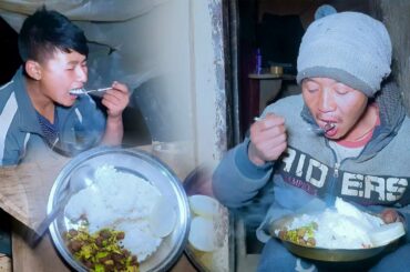 Veg Dinner in the village