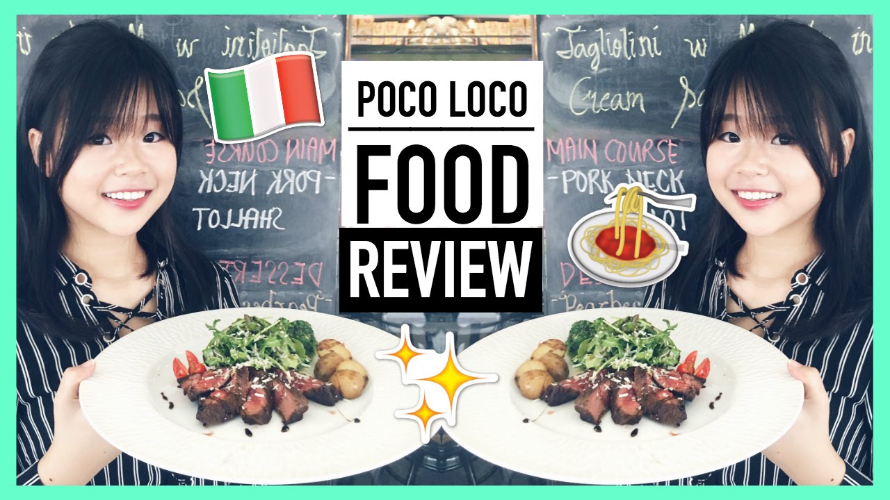 POCO LOCO Italian Restaurant in Heartland of Singapore | FOOD REVIEW | simplyshow POCO LOCO Italian Restaurant in Heartland of Singapore | FOOD REVIEW | simplyshow