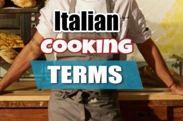 Italian Cooking words. What does this mean?