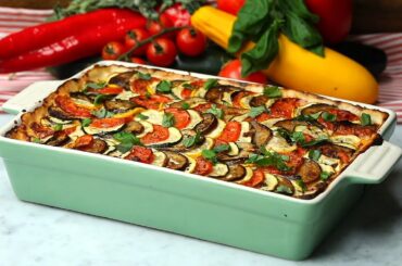 Chicken Ratatouille Pasta Bake Recipe