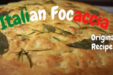 Focaccia Bread | Original Italian Recipe