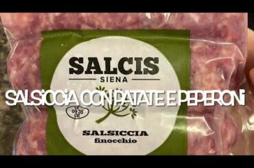 Nonna’s recipe for Italian sausage with peppers - salsiccia con peperoni