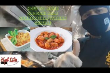 How to make Gnocchi Alla Sorrentina/Italian Cuisine#Chef life tv