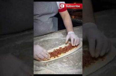 Turkish Cheese Pizza #shorts | Street #food Istanbul