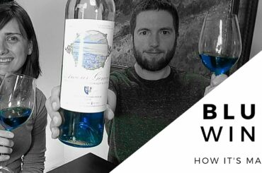 BLUE WINE - How It's Made [Amour Geneve Review]
