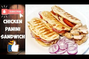 Chicken Panini Sandwich Recipe - Italian Bread Without Oven - Divine Cooking & Baking