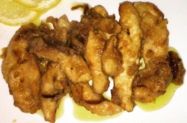 CHICKEN WITH LEMON | LEMON CHICKEN RECIPE | HOW TO COOK LEMON CHICKEN | ITALIAN RECIPE
