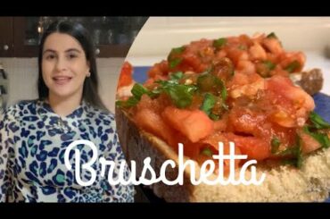 Italian Bruschetta Recipe | DELICIOUS Bruschetta With Tomato and Basil |
