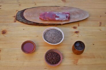 6th Century Byzantine Recipe - Pork Roast and Lentils with Sumac