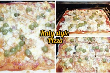 Italy style Artichoke pizza/ Pizza  Recipe