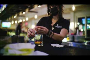 Dining in the BeamYard at Steel Club