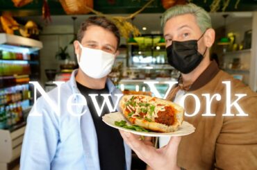 Trying NYC's New Vegan Italian Deli!