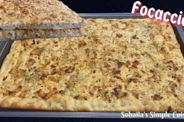 How to Make the Best Focaccia Bread at Home | Traditional Italian Homemade Flatbread