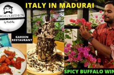 THE TALLEST FREAKY BLACK & WHITE SHAKE - HOGGARDEN BY MADFELLAS, ITALIAN GARDEN RESTAURANT, MADURAI