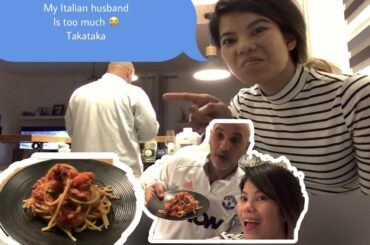 COOKING TIME WITH MY ITALIAN HUSBAND