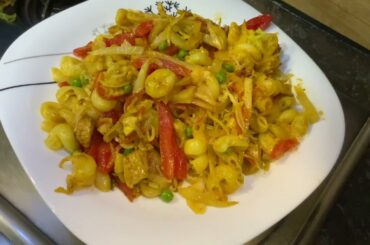 Italian macroni | chicken tikka macroni | macroni recipe #hameedakitchen