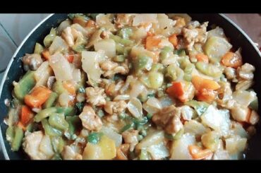 Chinese vegetables cooking