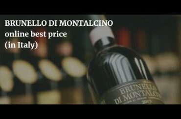 TOP 3: WHAT IS BRUNELLO ONLINE BEST PRICE IN ITALY?
