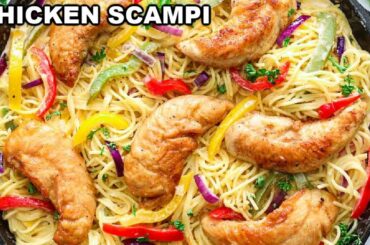 Chicken Scampi Recipe (Olive Garden Copycat)