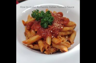 How to make homemade Italian tomato sauce!