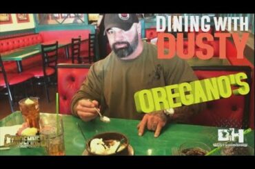 DINING WITH DUSTY | BOLLO PASTA and a PIZZA COOKIE at OREGANO'S