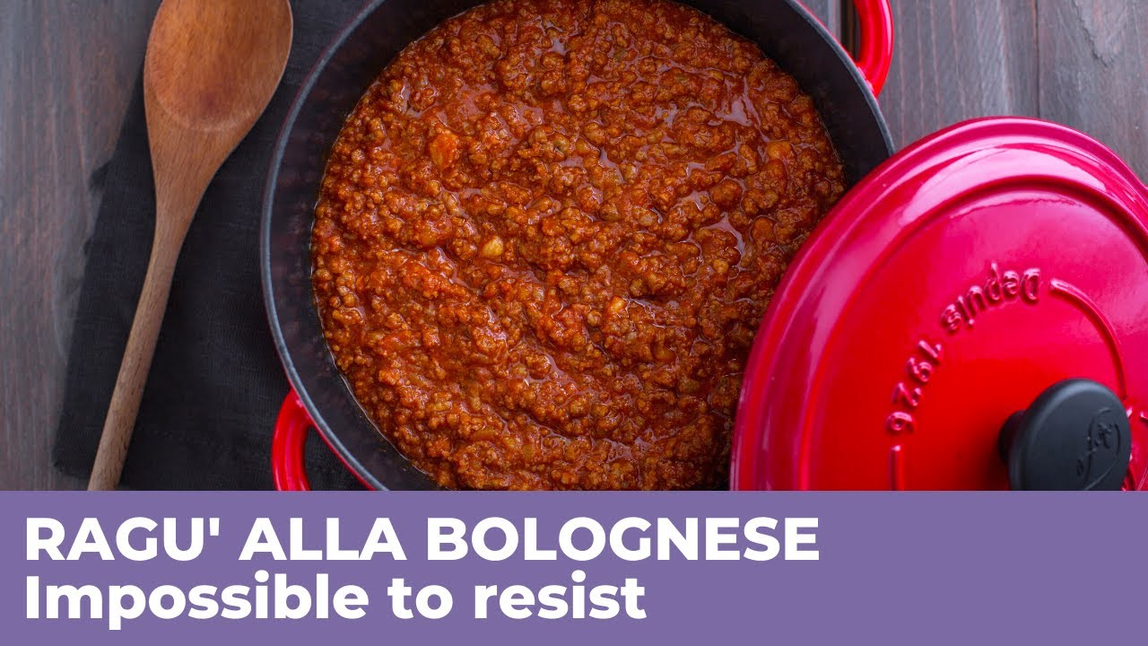 How to prepare RAGU' ALLA BOLOGNESE – Traditional Italian recipe How to prepare RAGU' ALLA BOLOGNESE - Traditional Italian recipe