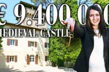 Italian Medieval Castle in Siena