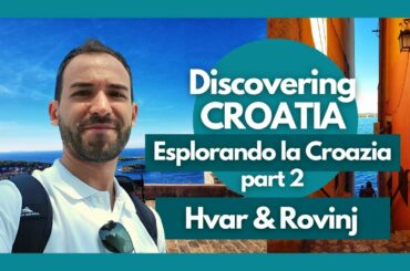 Discovering CROATIA pt.2 | Best places | HVAR & ROVINJ [English/Italian language]