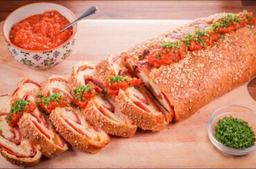 How to Make Stromboli | Delicious Italian-American Pizza Loaf Recipe