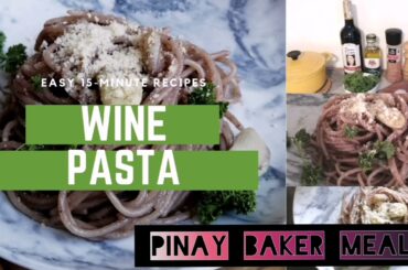 Wine Pasta | Drunken Pasta | How to make WINE PASTA
