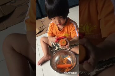 BLW baby cooking Italian pasta