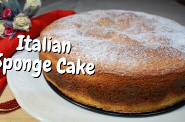 Original Sponge Cake Recipe | Italian "Pan di Spagna"