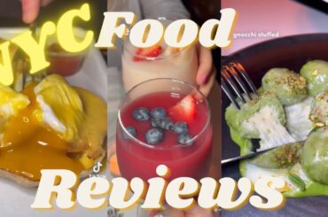 NYC Food Review TikToks pt. 1 | @theviplist