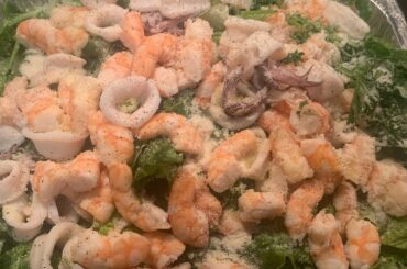 Best Seafood Salad (Italian Style). Perfection Salad.  Must see!! Air5 Cooking
