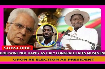 Shocking! Museveni Smiles As Italy congratulates Him upon re-election, call for continued friendship