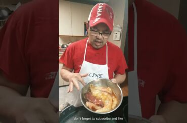 how I cook my red snapper and tuna fish #shorts