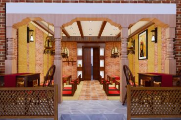 Bhaktapur Restaurant Design & Animation