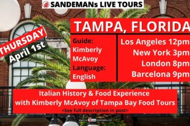 Tampa: L’Unione Italiana Cemetary! Thursday Italian-American History and Food Tour next up