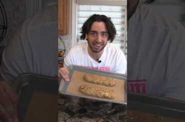 Let's make Almond Biscotti (Italian Cookies) #shorts