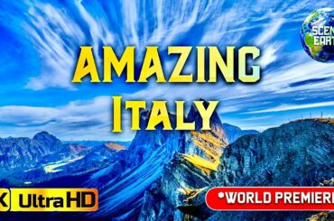 Italy 4K - Scenic Relaxation Music