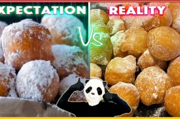 Testing Out Viral Insta reels food hack |  Zeppole | Italian donut | Home made Donuts without oven