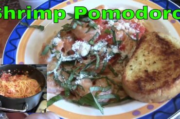 Pasta Pomodoro with Shrimp - Italian Shrimp Recipe