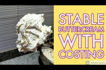 Easiest Italian Meringue Buttercream Frosting with Costing