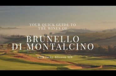 Your Quick Guide to Brunello di Montalcino Wines