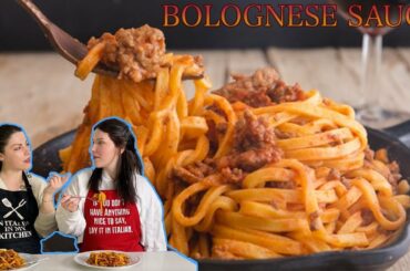 Easy Italian Cooking - BOLOGNESE SAUCE