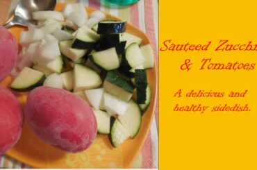 ~ Italian tomatoes & zucchini: cooking for one ~