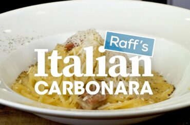 Classic Italian Carbonara Recipe