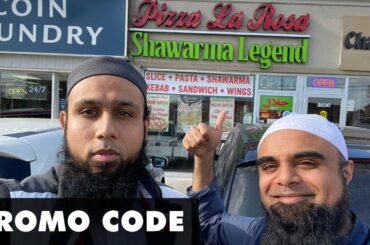 PIZZA LA ROSA | HALAL ITALIAN FOOD  | PASTA | CHICKEN PARMESAN | FREE PROMO [Halal Food In Toronto]